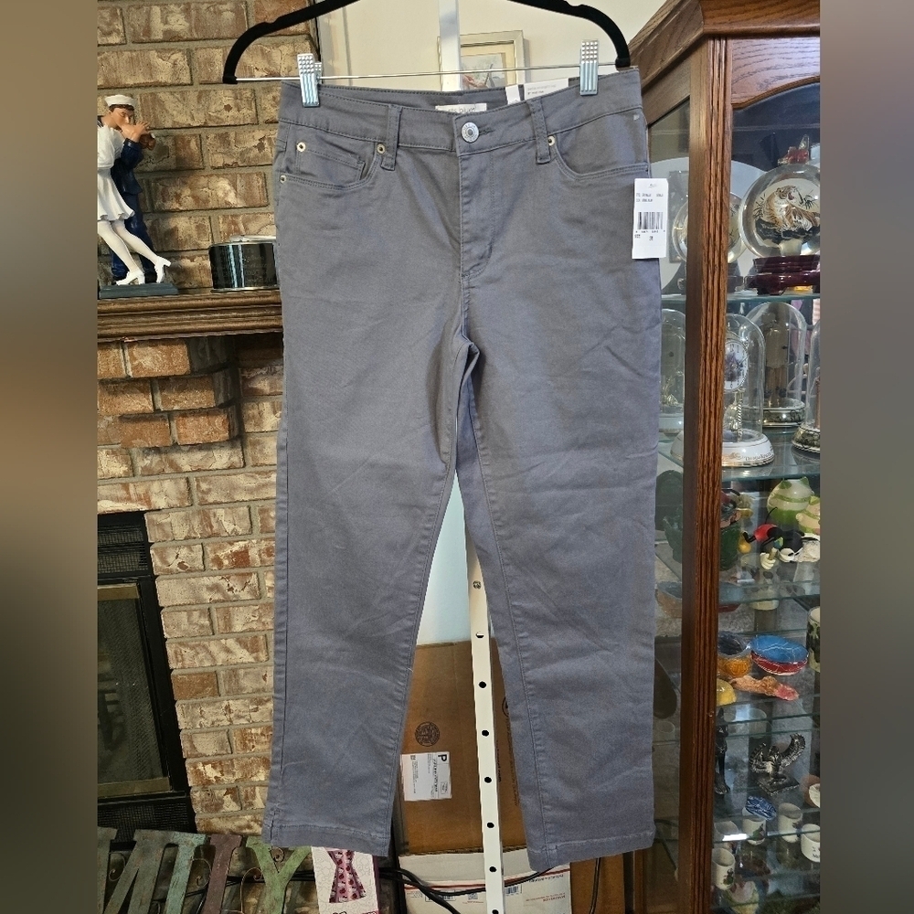 NWT sts blue size 28 in color steel blue in Bella straight 9"inch rise.